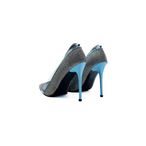 Steven Ma - Wrapped Heel - SS23 - Silver/Light Blue